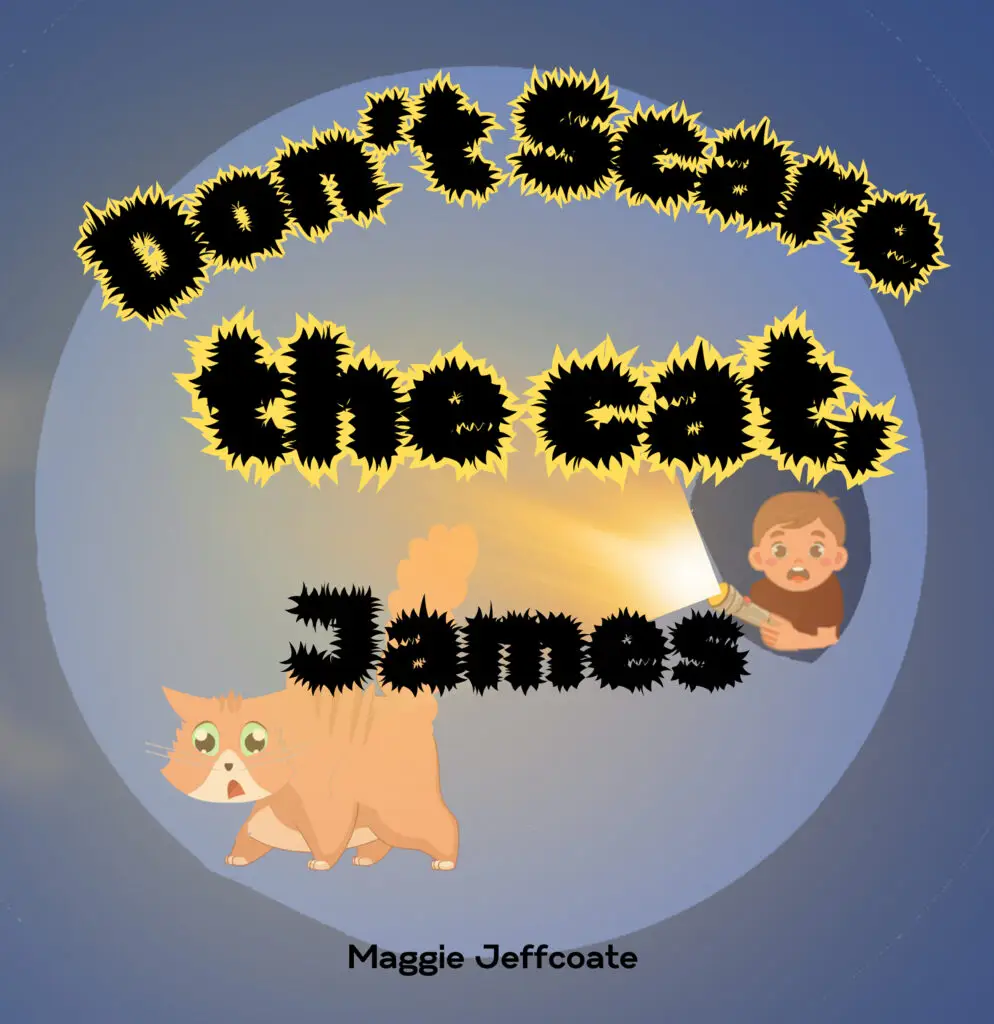 Don't Scare the Cat, James for Halloween